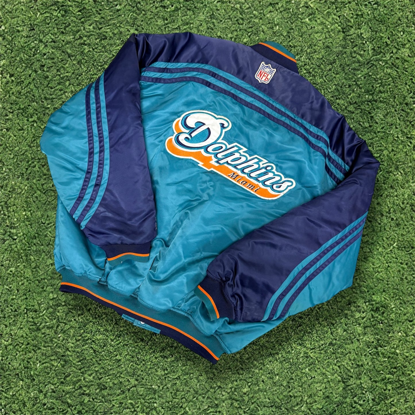 Vintage Dolphins Pro Line Jacket