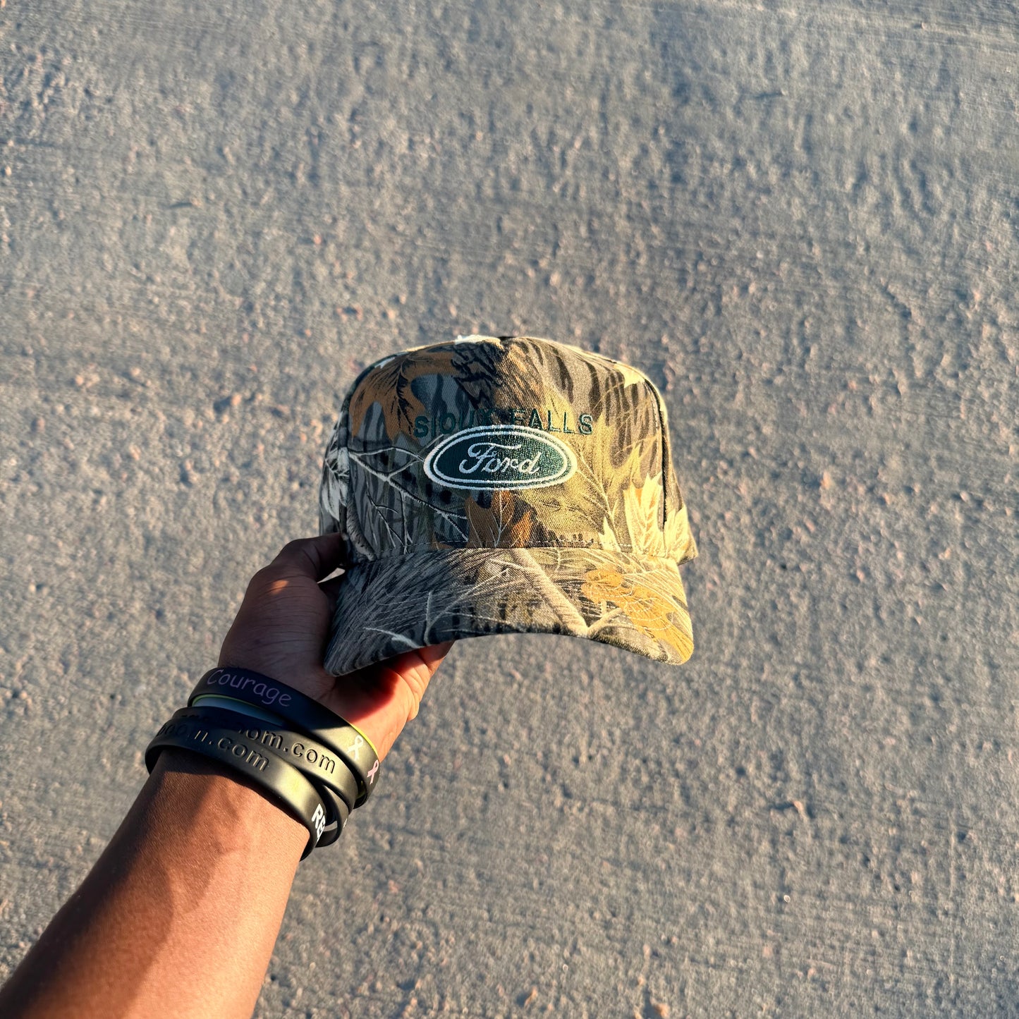 Vintage Ford Camo Hat