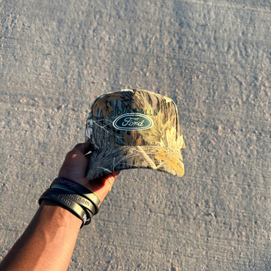 Vintage Ford Camo Hat