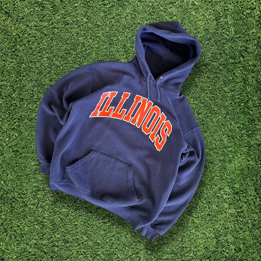 Vintage Illini Hoodie