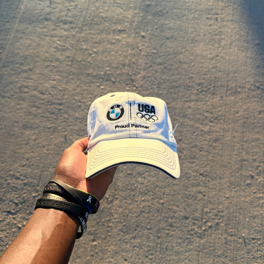 Vintage BMW Team USA Hat