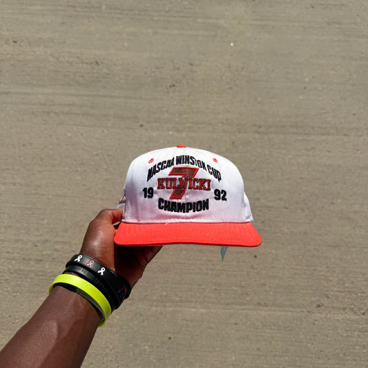 Vintage Nascar Kulwicki Hat