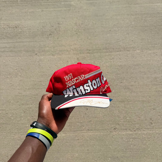 Vintage Jeff Gordon 'Winston Cup' Hat